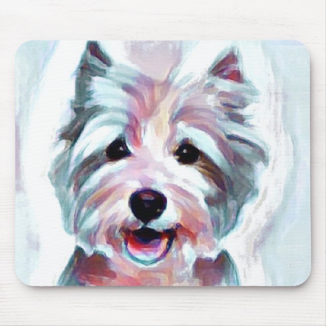 Tapis De Souris Westie Wonders (Devant)