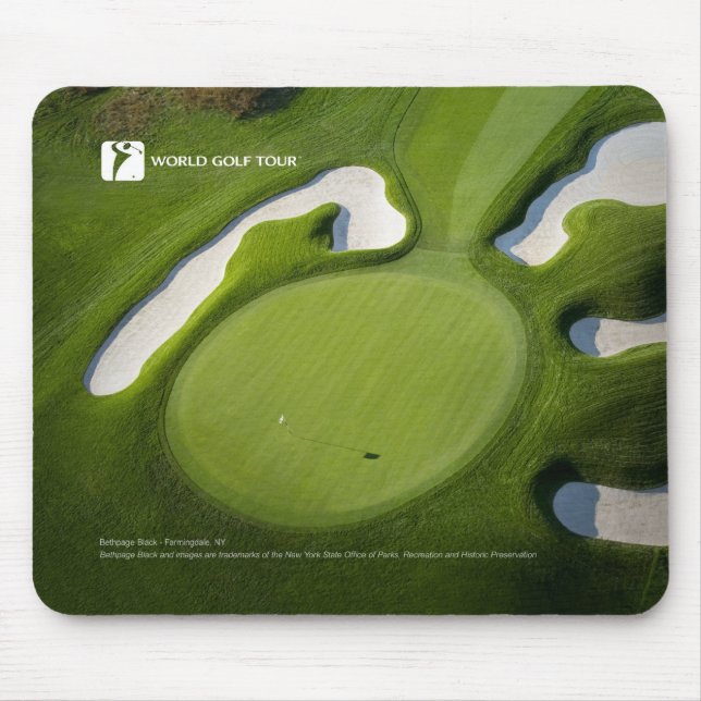Tapis De Souris WGT Bethpage Mousepad noir 05 (Devant)