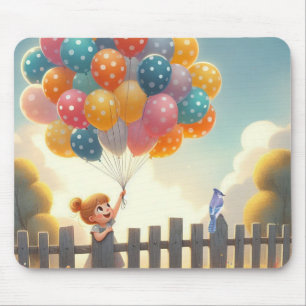 Tapis De Souris Whimsical/mignon ballon art