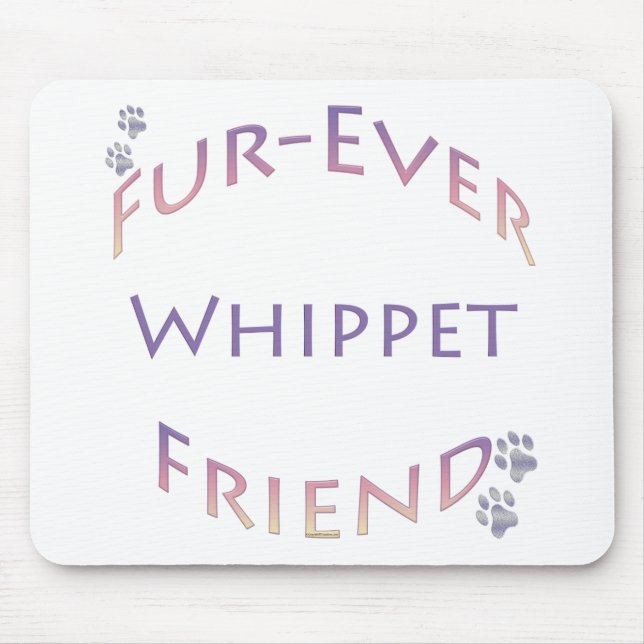 Tapis De Souris Whippet Furever Friend (Devant)