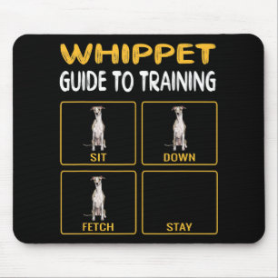 Tapis De Souris Whippet Guide Pour L'Entraînement De L'Obéissance 