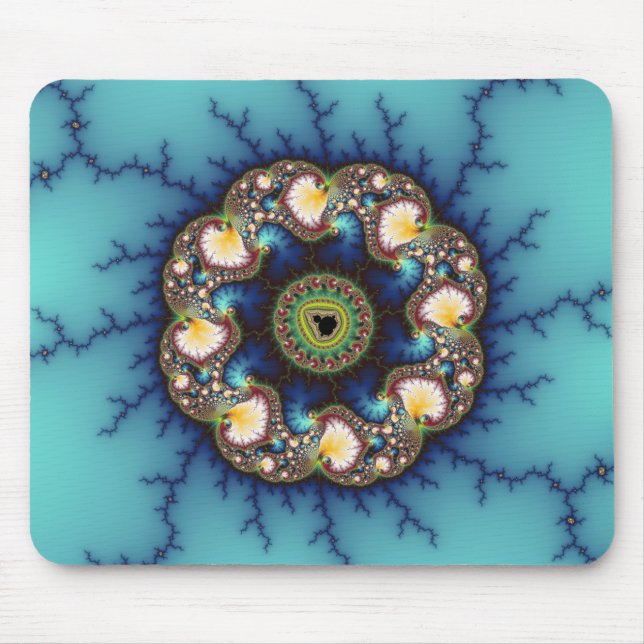 Tapis De Souris Whirlpool - Fractal Mousepad (Devant)