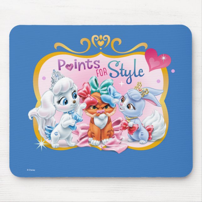 Tapis De Souris Whisker Haven | Points pour Style Graphic (Devant)