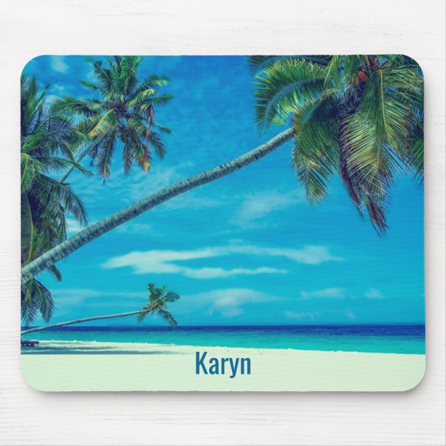 Tapis De Souris White Sandy Beach (Devant)