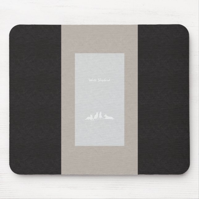 Tapis De Souris White Shepherd (Devant)