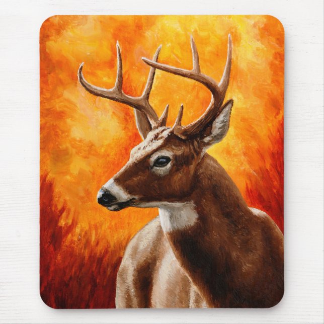 Tapis De Souris Whitetail Deer (Devant)
