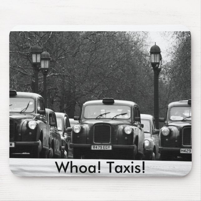 Tapis De Souris Whoa ! Taxis ! (Devant)