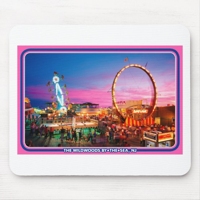 Tapis De Souris Wildwood, NJ, l'édition Mousepad du collecteur de (Devant)