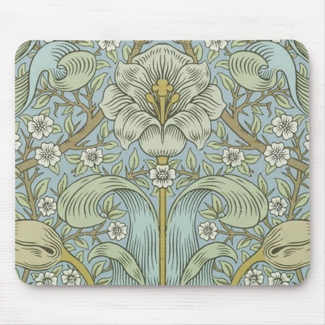 Tapis De Souris William Morris Spring Motif classique épais (Devant)