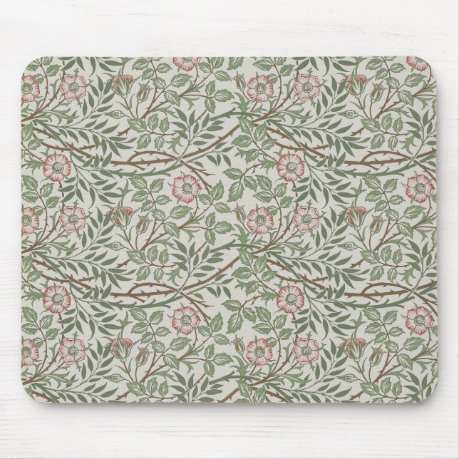 Tapis De Souris William Morris Sweetbrie Floral Art Nouveau (Devant)