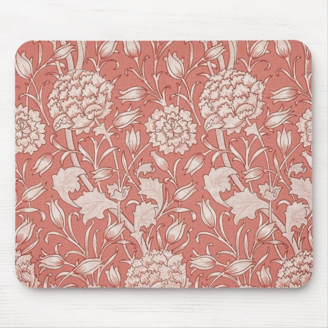 Tapis De Souris William Morris Wild Tulip Classique Conception Vic (Devant)