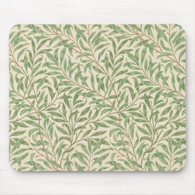 Tapis De Souris William Morris Willow Bough Garden Flower Classic (Devant)