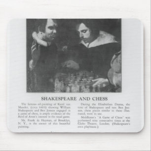 Tapis De Souris William Shakespeare et Ben Jonson