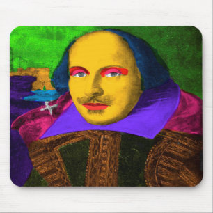 Tapis De Souris William Shakespeare Pop Art