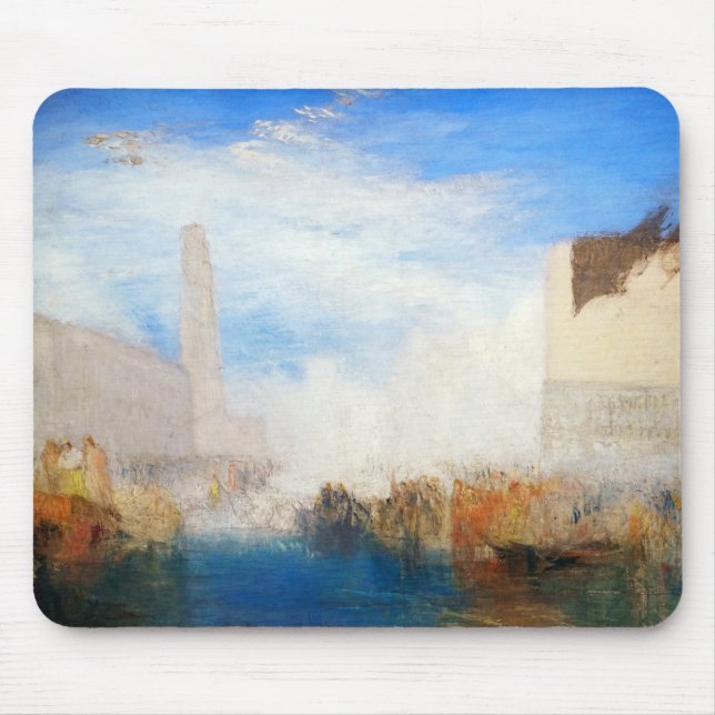 Tapis De Souris William Turner - Venise, la Piazzetta (Devant)