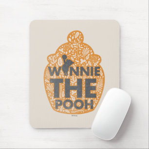Tapis De Souris Winnie le pot de l'ouragan Floral