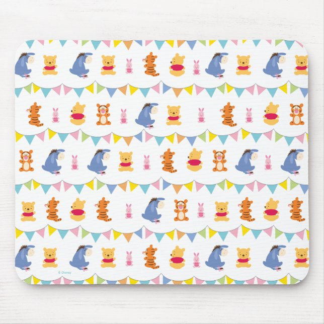 Tapis De Souris Winnie l'Ooh | Motif de la Baby Party (Devant)
