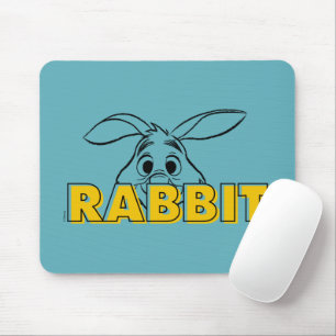 Tapis De Souris Winnie l'Ooh   Peek-A-Boo de lapin