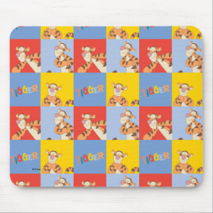 Tapis De Souris Winnie l'Ooh   Tigger Bright Mosaic Motif