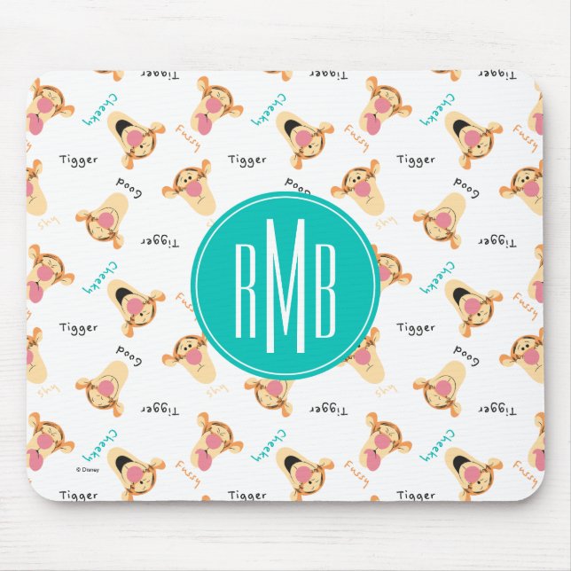 Tapis De Souris Winnie l'Ooh | Tigger's Expressions Motif (Devant)