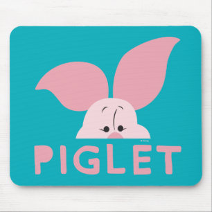 Tapis De Souris Winnie l'Ourson  Piglet peek-a-Boo