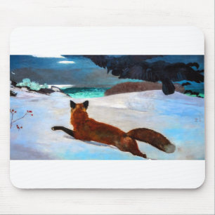 Tapis De Souris Winslow Homer Fox Hunt