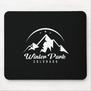Tapis De Souris Winter Park Colorado Station de ski Ski Snowboardi