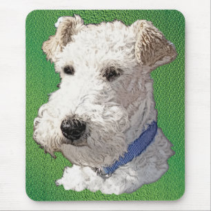 Tapis De Souris Wire Fox Terrier Art