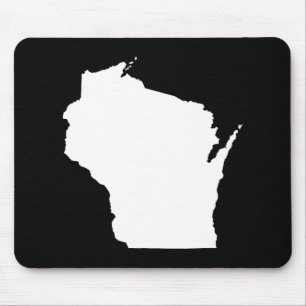 Tapis De Souris Wisconsin en blanc
