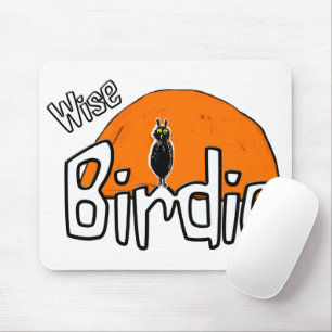 Tapis de souris Wise birdie
