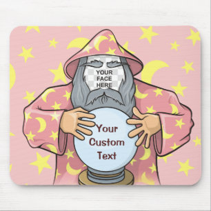 Tapis De Souris Wizard with your face
