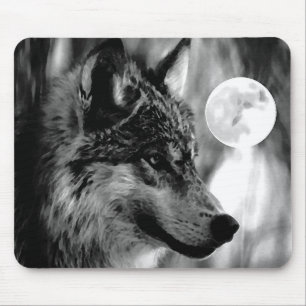 Tapis De Souris Wolf & Moon