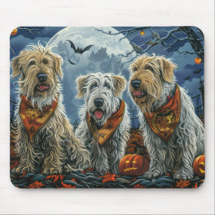 Tapis De Souris Wolfhound Halloween Éffrayant
