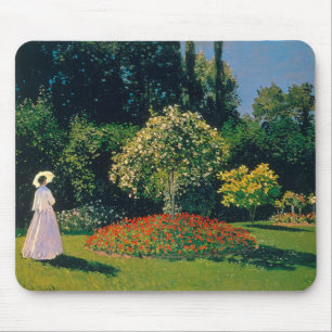 Tapis De Souris Woman in a Garden, Monet