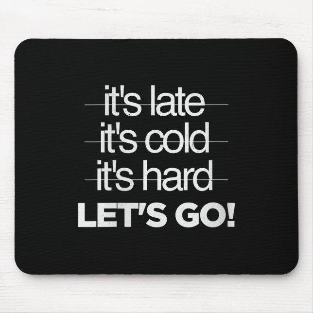 Tapis De Souris Womens Great Motivational Discipline Workout No Ex (Devant)