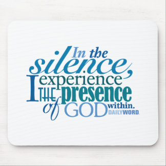 Tapis De Souris Word® quotidien "silence" Mousepad