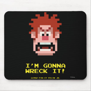 Tapis De Souris Wreck-It Ralph : Je vais le détruire !