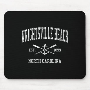 Tapis De Souris Wrightsville Beach Nc Voitures Vintages Croisées &