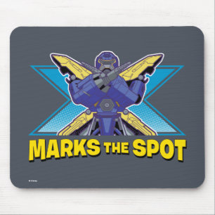 Tapis De Souris X marque le point