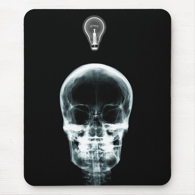TAPIS DE SOURIS X-RAY SKELETON BRIGHT IDEA - ORIGINAL (Devant)