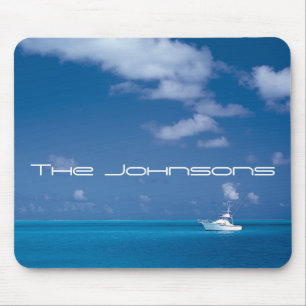 Tapis De Souris Yachting dans le bleu