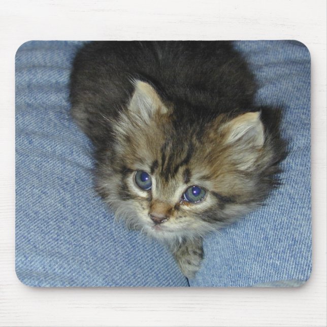 Tapis De Souris Yeux bleus (Devant)