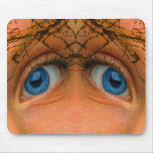 Tapis De Souris Yeux d'un Extraterrestre