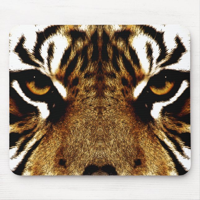 Tapis De Souris Yeux d'un tigre (Devant)