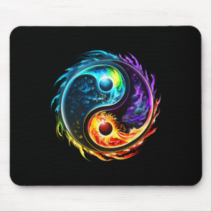 Tapis De Souris Yin Yang, Taoïsme, Tai Chi, Qi Gong, Polarité, Dua