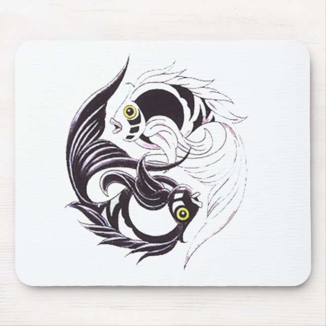 Tapis De Souris YingYang Koi (Devant)