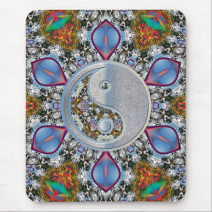 Tapis De Souris YingYang Lily Star Mousepad