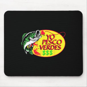 Tapis De Souris Yo Pesco Verdes Drôle Dit Le Mexicain Poncho Cinco