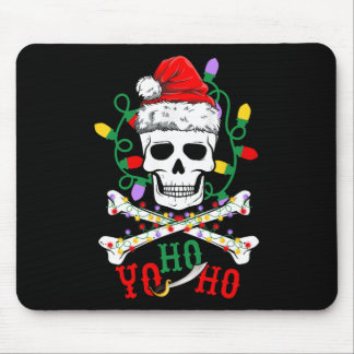 Tapis De Souris Yo S Ho Pirate Boat Cruise Xmas Skull Crossbones C
