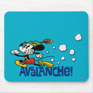 Tapis De Souris Yodelberg Mickey Coulée de neige